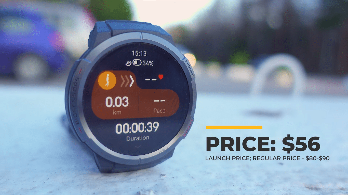 Budget smartwatch with gps hot sale